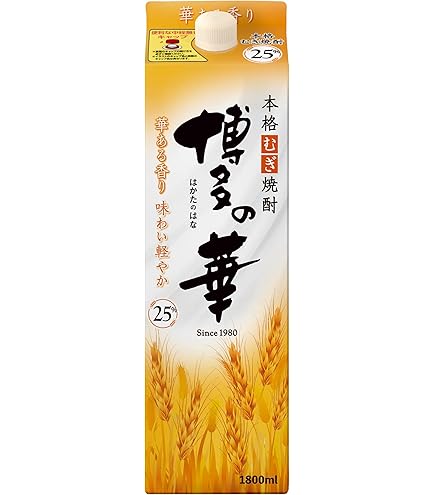わかむぎ 焼酎 1,8L 25度 6本 Amazon.co.jp: 焼酎 麦焼酎 わかむぎパック 25度 1.8L 6本 1ケース